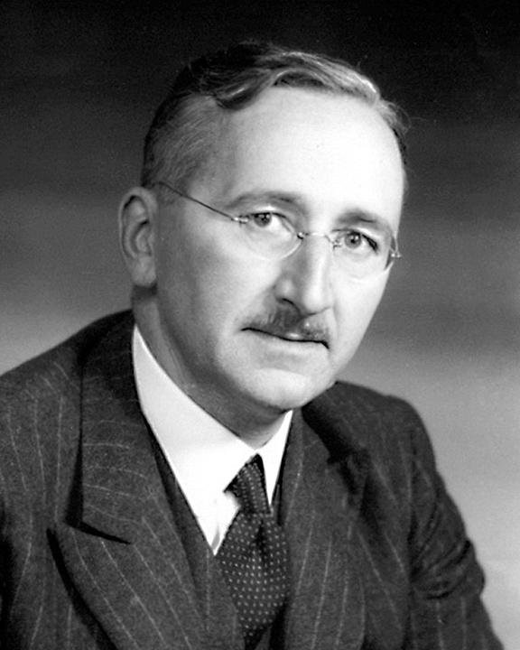 Retrato de Friedrich Hayek