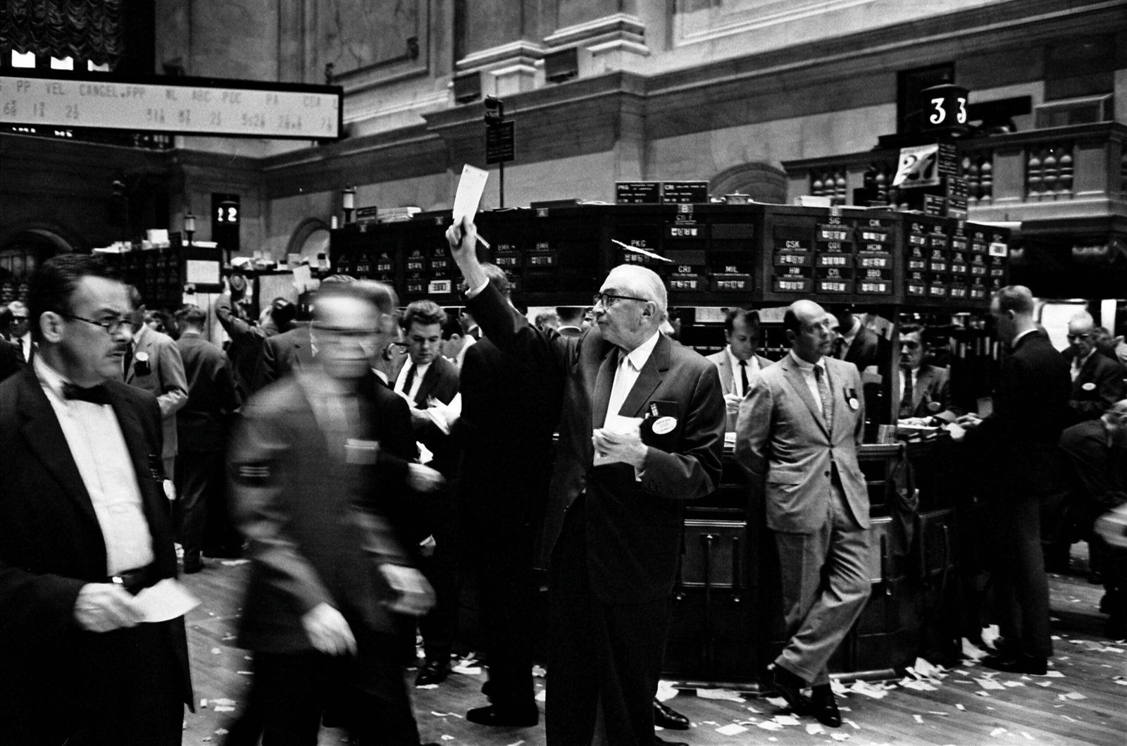 Piso de negociação da Bolsa de Nova York